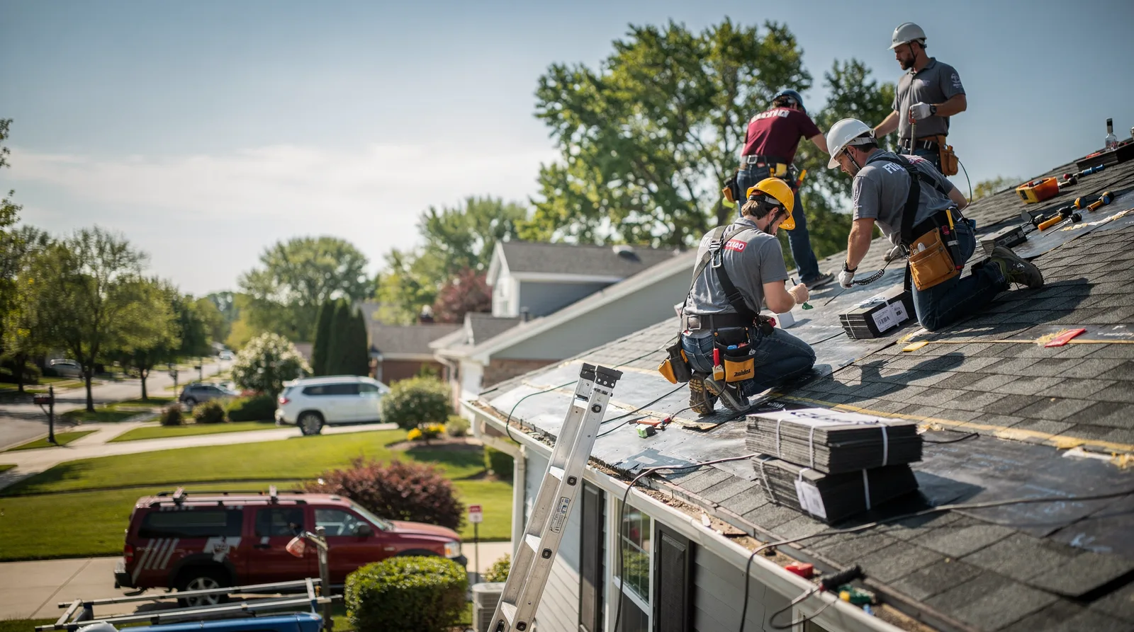 Roof Repair in Madison, IL around you